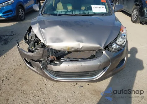 2012 Hyundai Elantra Gls z USA, uszkodzony, nr VIN 5NPDH4AEXCH104708
